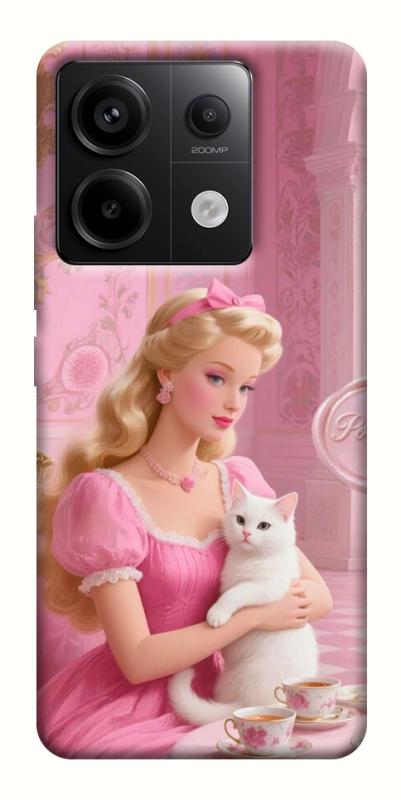 Чехол itsPrint Barbie with cat для Xiaomi Redmi Note 13 Pro 4G, детские, купить оптом с доставкой