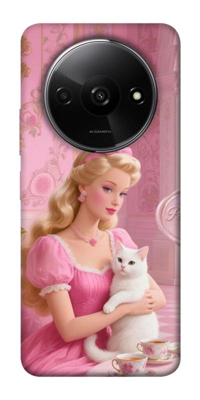 Чохол itsPrint Barbie with cat для Xiaomi Redmi A3, дитячі, купити оптом з доставкою