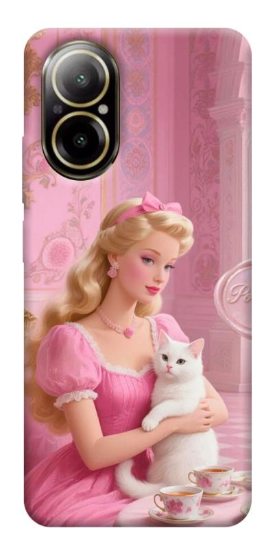 Чохол itsPrint Barbie with cat для Realme C67 4G, дитячі, купити оптом з доставкою