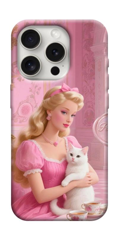 Чохол itsPrint Barbie with cat для Apple iPhone 16 Pro Max (6.9"), дитячі, купити оптом з доставкою