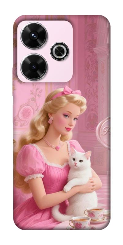 Чохол itsPrint Barbie with cat для Xiaomi Redmi 13 4G / Poco M6 4G, дитячі, купити оптом з доставкою