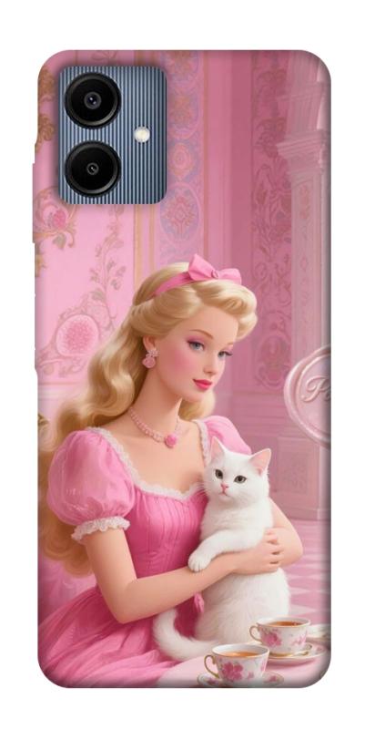 Чехол itsPrint Barbie with cat для Samsung Galaxy A06, детские, купить оптом с доставкой