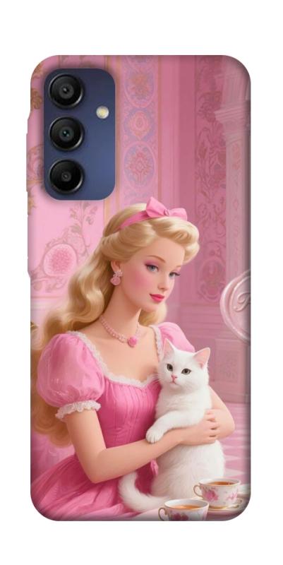 Чехол itsPrint Barbie with cat для Samsung Galaxy A16 4G/5G, детские, купить оптом с доставкой