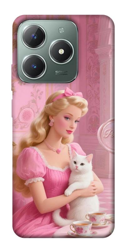 Чохол itsPrint Barbie with cat для Realme C61 4G, дитячі, купити оптом з доставкою