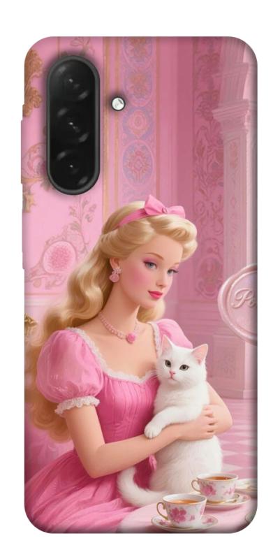 Чехол itsPrint Barbie with cat для Samsung Galaxy A26 5G, детские, купить оптом с доставкой