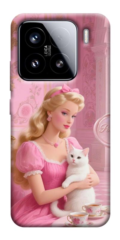 Чехол itsPrint Barbie with cat для Xiaomi 15, детские, купить оптом с доставкой