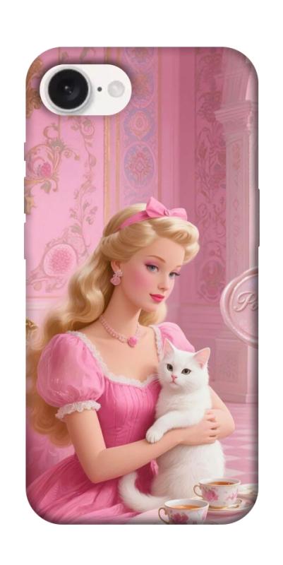 Чехол itsPrint Barbie with cat для Apple iPhone 16e (6.1"), детские, купить оптом с доставкой