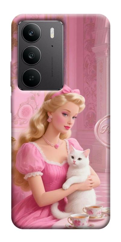 Чохол itsPrint Barbie with cat для Realme C75, дитячі, купити оптом з доставкою