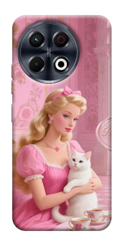Чехол itsPrint Barbie with cat для TECNO Spark 30 Pro (KL7), детские, купить оптом с доставкой