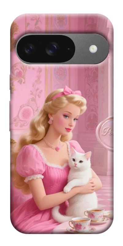 Чохол itsPrint Barbie with cat для Google Pixel 10, дитячі, купити оптом з доставкою