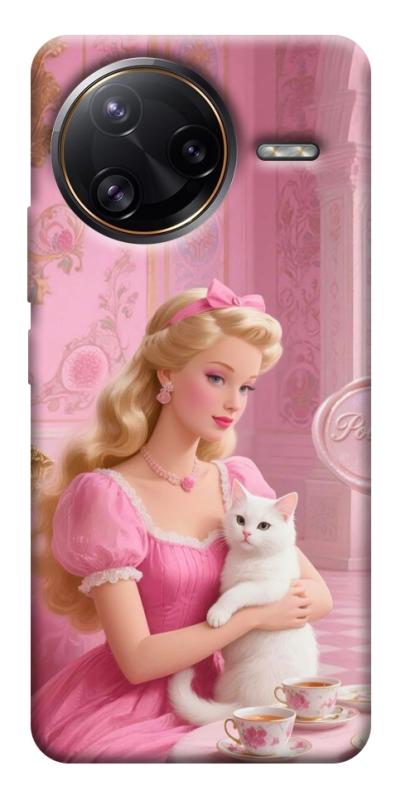 Чехол itsPrint Barbie with cat для Xiaomi Poco F7, детские, купить оптом с доставкой