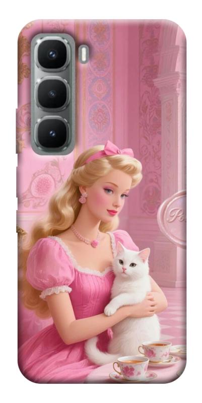 Чехол itsPrint Barbie with cat для Infinix Hot 60 Pro, детские, купить оптом с доставкой