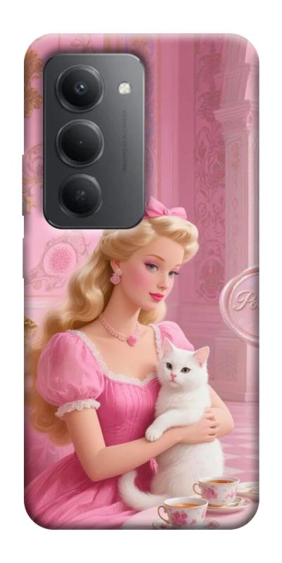 Чехол itsPrint Barbie with cat для Xiaomi Redmi 15 4G (Global) / 5G, детские, купить оптом с доставкой