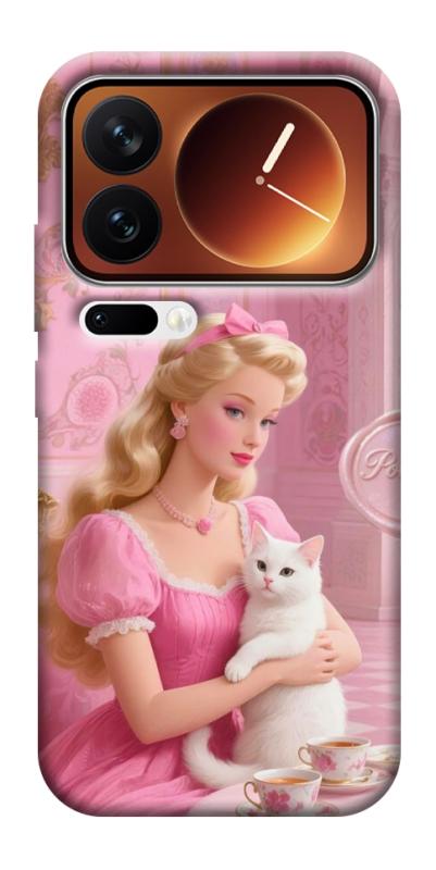 Чехол itsPrint Barbie with cat для Xiaomi 17 Pro Max, детские, купить оптом с доставкой