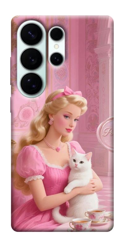 Чехол itsPrint Barbie with cat для Samsung Galaxy S26 Ultra, детские, купить оптом с доставкой