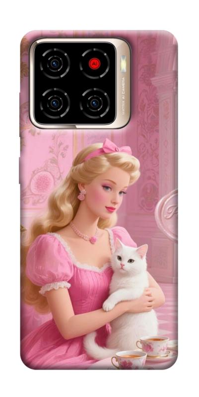 Чехол itsPrint Barbie with cat для ZTE Blade A56, детские, купить оптом с доставкой