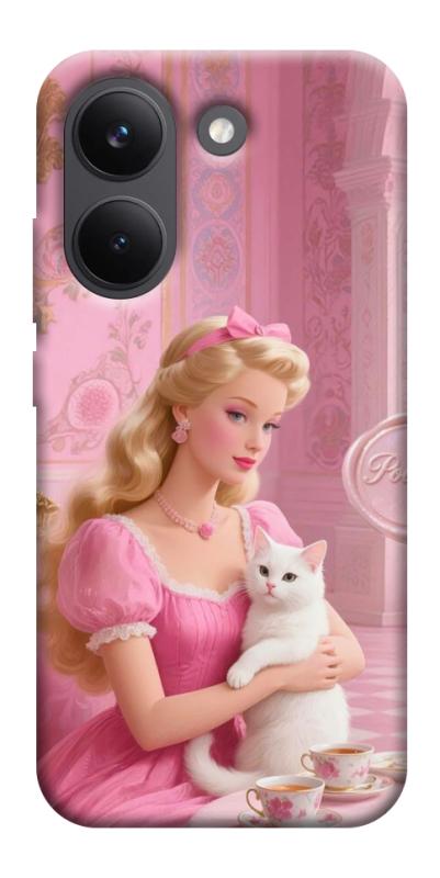 Чохол itsPrint Barbie with cat для Xiaomi Poco X8 Pro, дитячі, купити оптом з доставкою