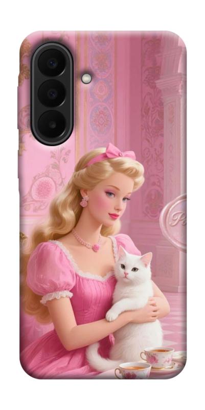 Чохол itsPrint Barbie with cat для Samsung Galaxy A27, дитячі, купити оптом з доставкою
