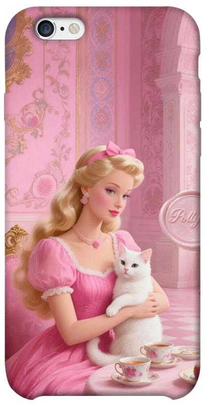 Чехол itsPrint Barbie with cat для Apple iPhone 6/6s (4.7"), детские, купить оптом с доставкой