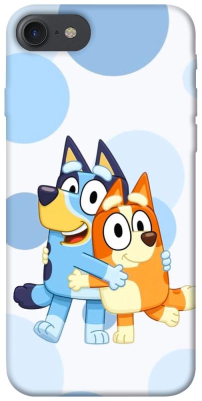 Чехол itsPrint Bluey and bingo для Apple iPhone 7 / 8 (4.7"), детские, купить оптом с доставкой