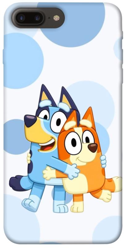 Чохол itsPrint Bluey and bingo для Apple iPhone 7 plus / 8 plus (5.5"), дитячі, купити оптом з доставкою