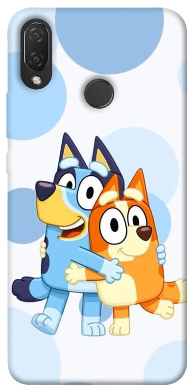 Чохол itsPrint Bluey and bingo для Huawei P Smart+ (nova 3i), дитячі, купити оптом з доставкою