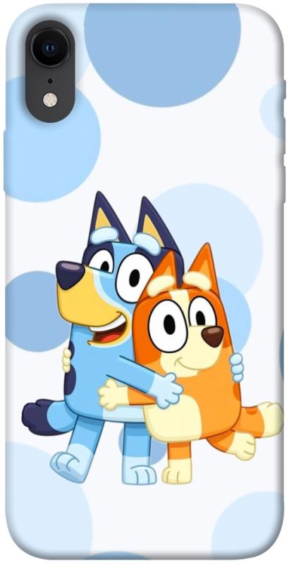 Чехол itsPrint Bluey and bingo для Apple iPhone XR (6.1"), детские, купить оптом с доставкой