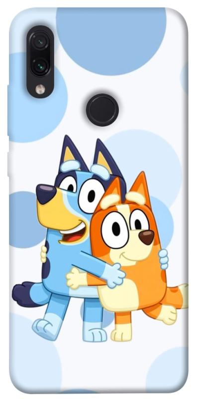 Чохол itsPrint Bluey and bingo для Xiaomi Redmi Note 7 / Note 7 Pro / Note 7s, дитячі, купити оптом з доставкою