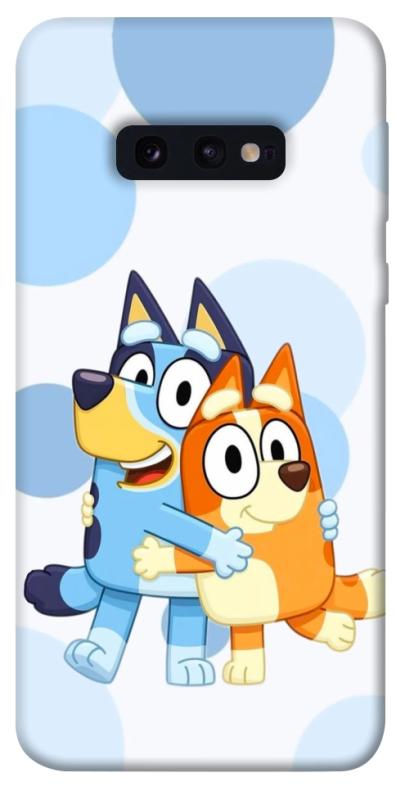 Чехол itsPrint Bluey and bingo для Samsung Galaxy S10e, детские, купить оптом с доставкой
