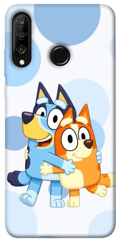 Чехол itsPrint Bluey and bingo для Huawei P30 lite, детские, купить оптом с доставкой