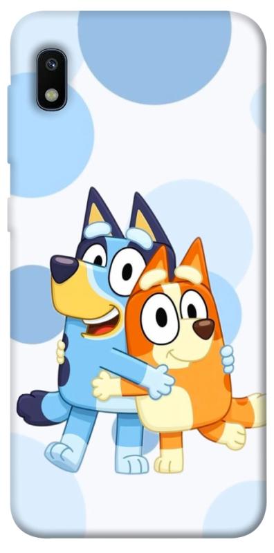 Чохол itsPrint Bluey and bingo для Samsung Galaxy A10 (A105F), дитячі, купити оптом з доставкою