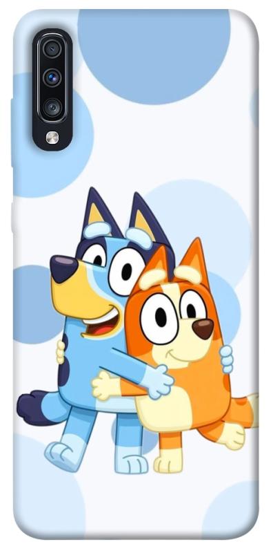 Чохол itsPrint Bluey and bingo для Samsung Galaxy A70 (A705F), дитячі, купити оптом з доставкою