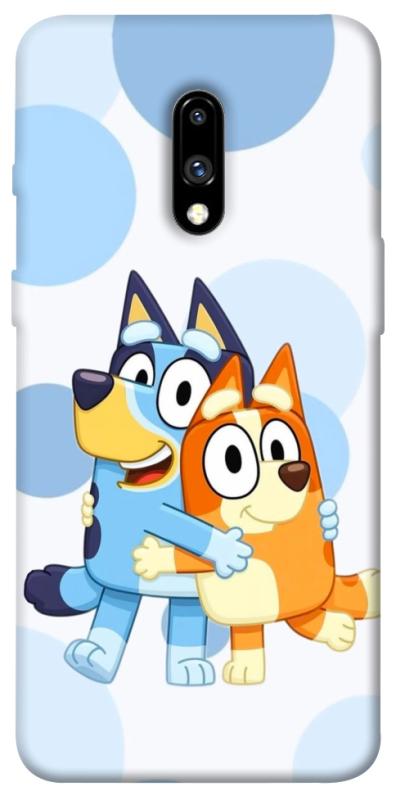Чохол itsPrint Bluey and bingo для OnePlus 7, дитячі, купити оптом з доставкою