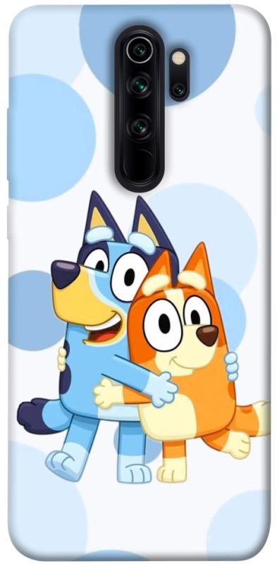 Чохол itsPrint Bluey and bingo для Xiaomi Redmi Note 8 Pro, дитячі, купити оптом з доставкою