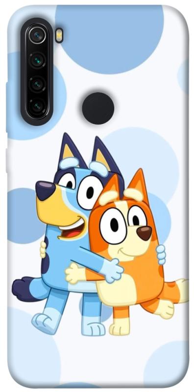 Чехол itsPrint Bluey and bingo для Xiaomi Redmi Note 8, детские, купить оптом с доставкой