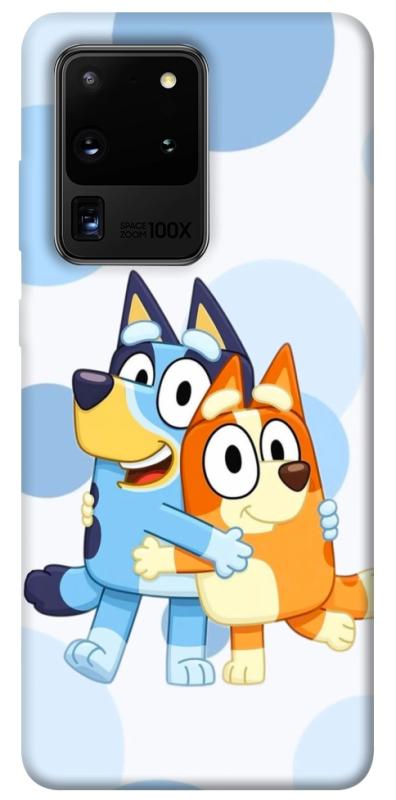 Чехол itsPrint Bluey and bingo для Samsung Galaxy S20 Ultra, детские, купить оптом с доставкой