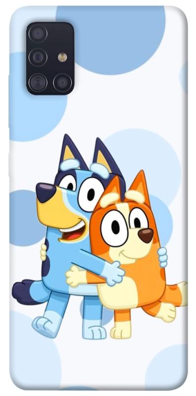 Чехол itsPrint Bluey and bingo для Samsung Galaxy A51, детские, купить оптом с доставкой