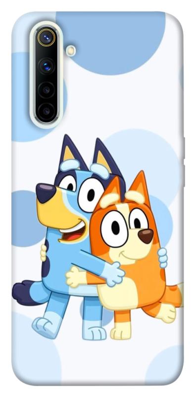 Чохол itsPrint Bluey and bingo для Realme 6, дитячі, купити оптом з доставкою