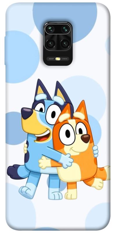 Чехол itsPrint Bluey and bingo для Xiaomi Redmi Note 9s / Note 9 Pro / Note 9 Pro Max, детские, купить оптом с доставкой