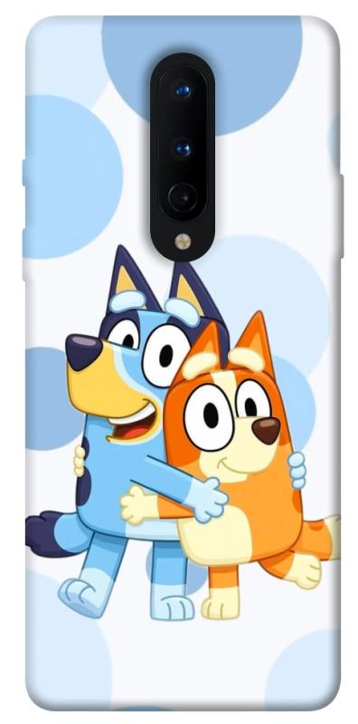 Чохол itsPrint Bluey and bingo для OnePlus 8, дитячі, купити оптом з доставкою