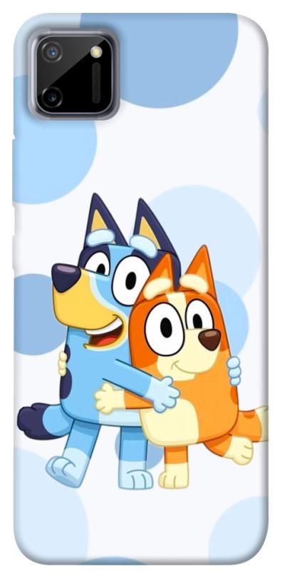 Чохол itsPrint Bluey and bingo для Realme C11, дитячі, купити оптом з доставкою