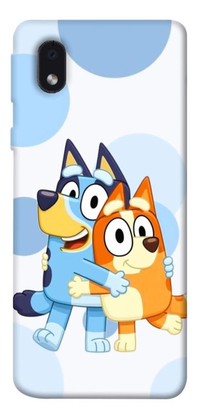 Чехол itsPrint Bluey and bingo для Samsung Galaxy M01 Core / A01 Core, детские, купить оптом с доставкой