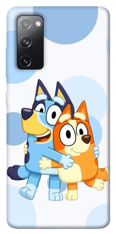 Чехол itsPrint Bluey and bingo для Samsung Galaxy S20 FE, детские, купить оптом с доставкой