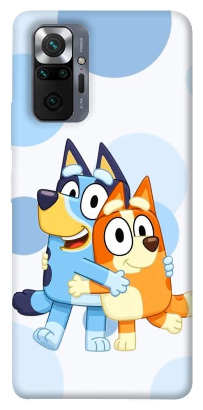 Чехол itsPrint Bluey and bingo для Xiaomi Redmi Note 10 Pro, детские, купить оптом с доставкой