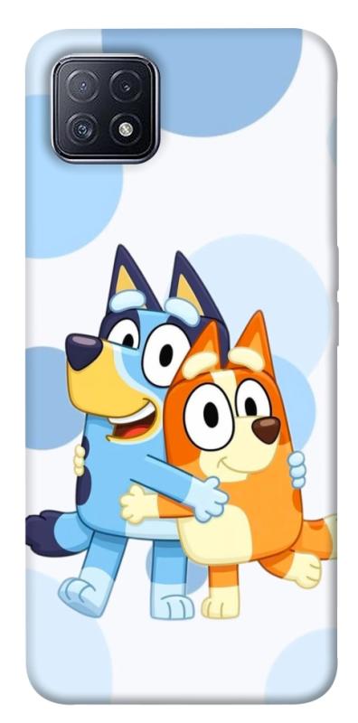 Чохол itsPrint Bluey and bingo для Oppo A73, дитячі, купити оптом з доставкою
