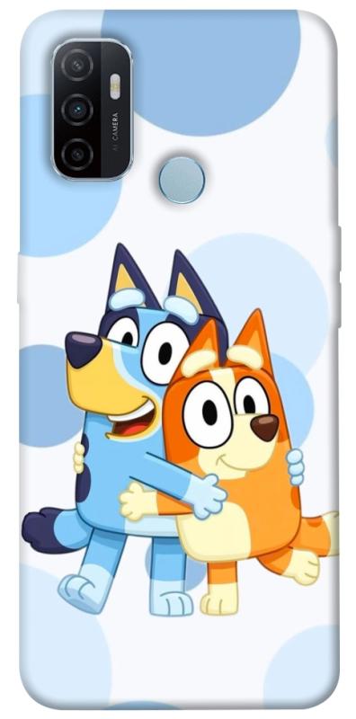 Чехол itsPrint Bluey and bingo для Oppo A53 / A32 / A33, детские, купить оптом с доставкой