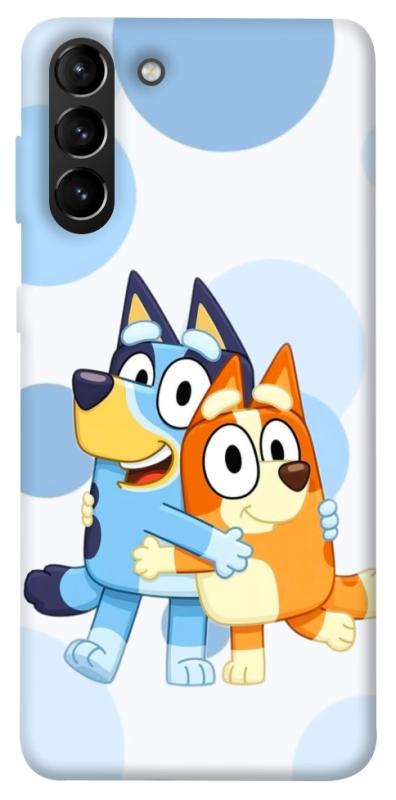 Чехол itsPrint Bluey and bingo для Samsung Galaxy S21+, детские, купить оптом с доставкой
