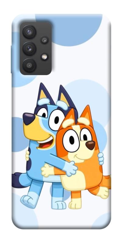 Чехол itsPrint Bluey and bingo для Samsung Galaxy A32 (A326B) 5G, детские, купить оптом с доставкой