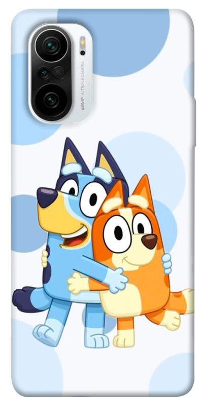 Чохол itsPrint Bluey and bingo для Xiaomi Redmi K40 / K40 Pro / K40 Pro+ / Poco F3, дитячі, купити оптом з доставкою
