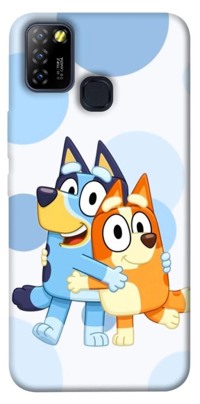 Чохол itsPrint Bluey and bingo для Infinix Hot 10 Lite, дитячі, купити оптом з доставкою